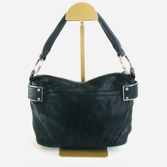 Kenneth Cole Black Leather Handbag - Picture 14 of 15